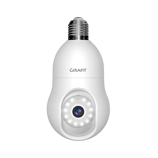 Girafit L200 2K WiFi Light Bulb Security Camera
