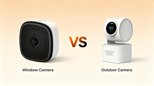 Window Camera vs Outdoor Security Camera: What’s the Difference?