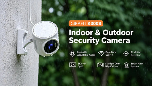 Girafit K300S Review: 3K 5MP Adjustable Security Camera