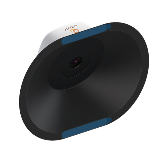 Window Mount for Girafit Window Camera W150,W550s, Adjustable Angle Tilt, No Screws, No Reflections, Self-Adhesive, Damage-Free Installation for Outdoor Monitoring, Windows/Door Bracket Holder